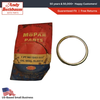 Dodge Truck 1947-1956 rueda trasera sello de aceite cojinete exterior manga de copa 1263025 nuevo en stock Foto 1 de 4