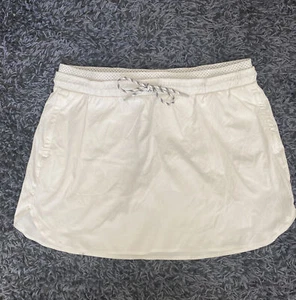 Athleta Trekkie Crest Skort Women’s White Size 16 - Picture 1 of 5