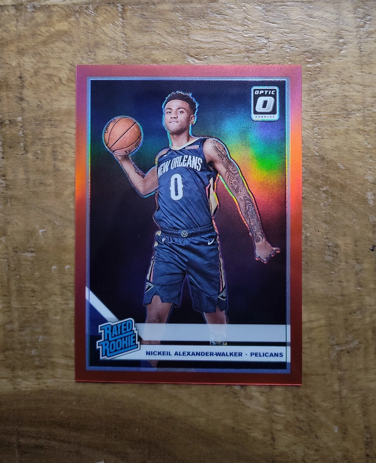 2019-20 Donruss Optic Nickeil Alexander Walker Red Prizm /99 #184 🍎