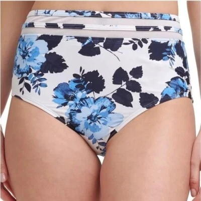Tommy Hilfiger Montauk Floral Cintura Alta Malla Bikini Natación Parte Inferior Talla XXL NUEVO Foto 1 de 4