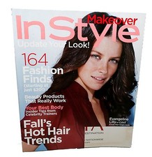 InStyle Magazine - Fall 2006 Back Issue - Evangeline Lilly Cover