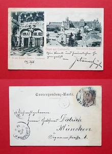 AK CZERNOWITZ Ukraine 1898 Erzbischöfliche Residenz mit Synodensaal  ( 36732 - Bild 1 von 1