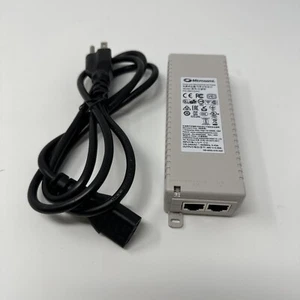 Microsemi PD-3501G 48V 0.35A Power over Ethernet Gigabit PoE DC AC Adapter 3501G - Bild 1 von 3