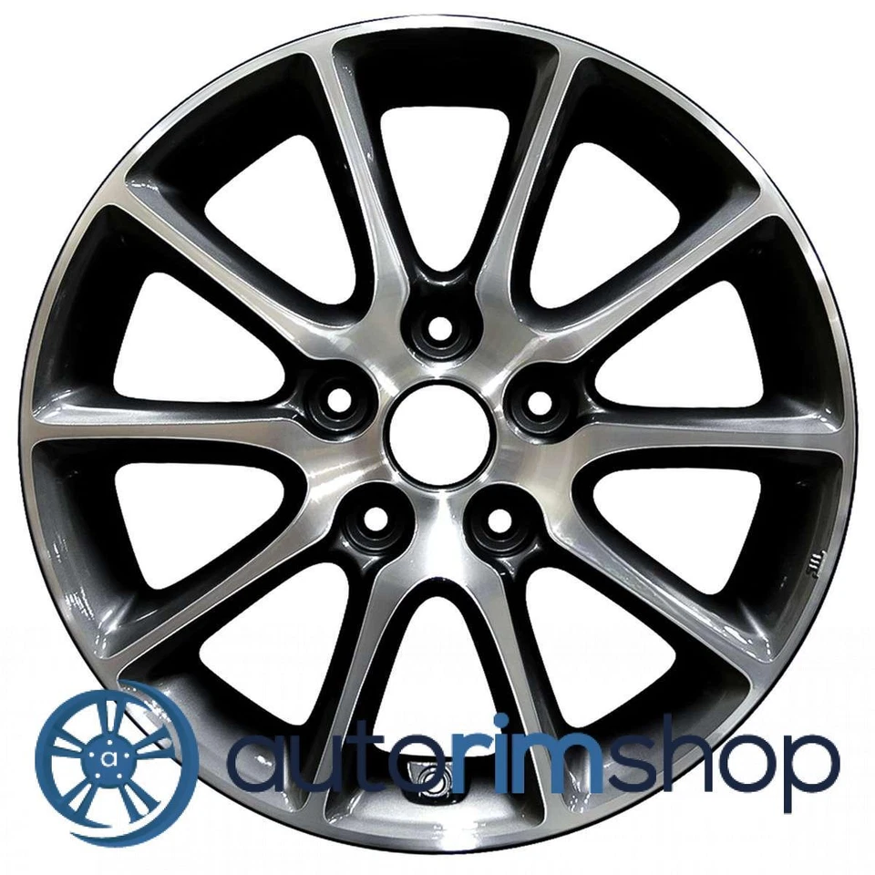 Hyundai Elantra 2011 2012 2013 2014 2015 2016 16" OEM Wheel Rim Charcoal 3YF4... - Image 1 of 1