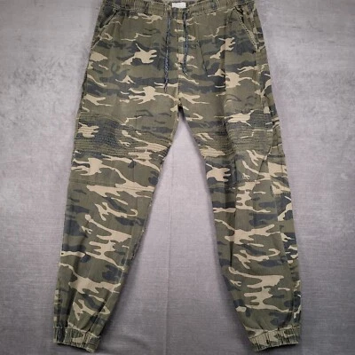 Free Planet камуфляж бегунов Moto стиль повседневные брюки на шнурке размер мужчин 4 X - Изображение 1 из 4