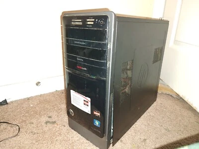 HP P7-1080T Computer i5-2400S 8GB RAM 256GB SSD + 2TB HDD KB & Mouse W10 Wifi - Image 1 of 2