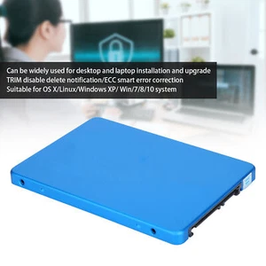 Hsthe Sea SSD Automatic Recognition Error Correction Blue Metal 2.5in Hard SPM - Picture 1 of 41