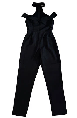 Mono negro con hombros descubiertos semilla mostaza Foto 1 de 4