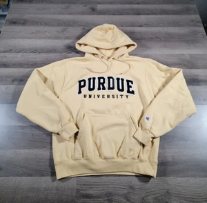 Purdue University Hoodie Sweatshirt Small Womens Champion Drawstrings Preppy Gym - Picture 1 of 14