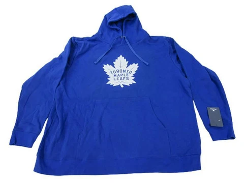 New Toronto Maple Leafs Mens Sizes 3XL-3XLT Tall Blue Hoodie Cover