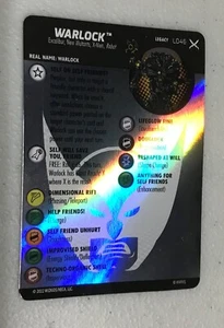 WARLOCK L046 LEGACY CARD X-Men X of Swords Marvel Heroclix - Picture 1 of 1