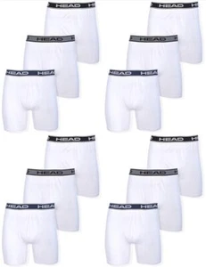 HEAD Mens Boxer Briefs -Performance White 12-Pack Tagless Size M - Picture 1 of 1