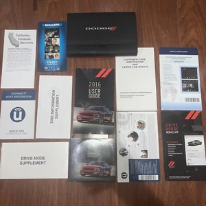 2016 Dodge Charger Owners Manual With Case OEM Free Shipping - Picture 1 of 3