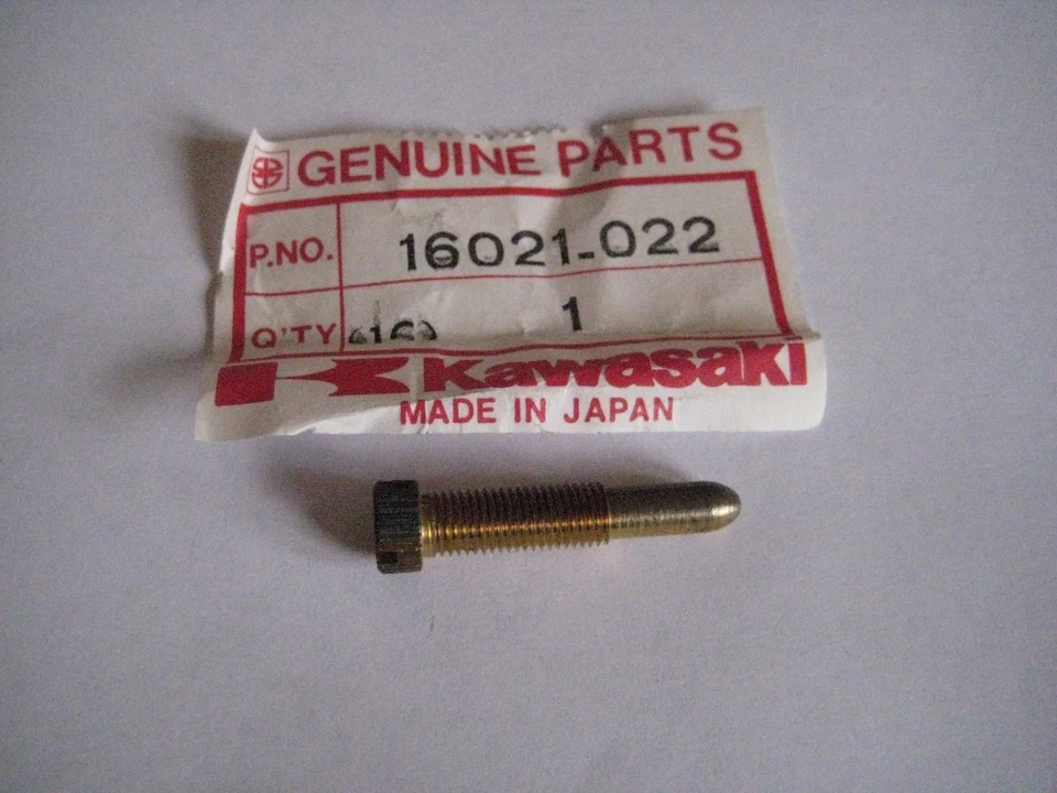 KAWASAKI KX450/KZ400/KX400/KX250/F11M/F12MX TORNILLO DE AJUSTE DEL ACELERADOR ¡NUEVO! Foto 1 de 1