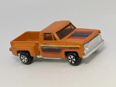 Vintage Diecast 1:64 Brown Chevrolet Chevy Squarebody C10 Pickup Truck Hong Kong - Image 1 of 4