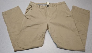 Urban Pipeline Slim Straight Ultimate Flex Khaki Mens Size 34x32 Tan Khaki Pants - Picture 1 of 9