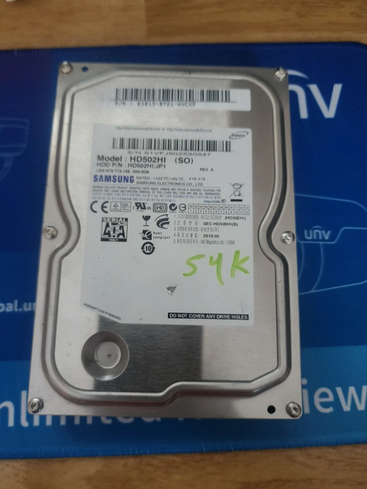 Samsung Spinpoint F3 500GB 3.5" SATA II 7200RPM HDD – Windows 11 Installed  - Image 1 of 2