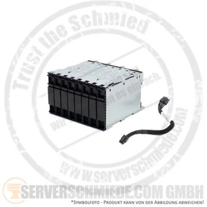 Jaula HP 8x 2,5" SFF con plano posterior U.3 x4 Tri-Modo 24G BC DL380 Gen11 P48814-B21 - Imagen 1 de 9