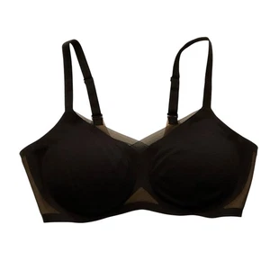 Honeylove Runway Mesh CrossOver BH Gr. L schwarz kabellos elegant feminin den ganzen Tag - Bild 1 von 7