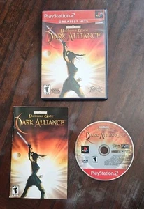 Baldur's Gate: Dark Alliance (PlayStation 2, 2005) CIB Tested Working Fast Ship - Picture 1 of 8