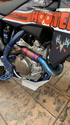 2018.5-2022 Ktm 450 circuito profesional completo escape titanio  Foto 1 de 3