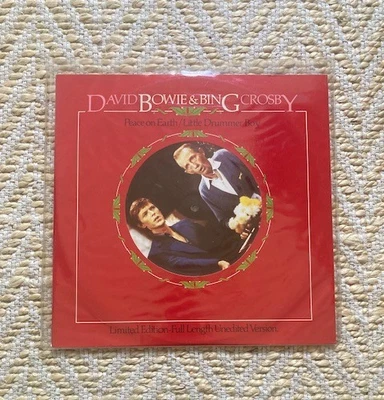 David Bowie & Bing Crosby - Peace On Earth/Little Drummer Boy 1982 12" vinyl - Image 1 of 4