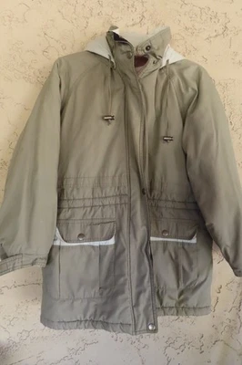 Bobbie Brooks Collection Hooded Coat Missy Size Medium - Image 1 of 4