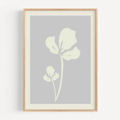 Flower Botanical Floral Art Decor Poster Print - FLA242 - Image 1 of 4