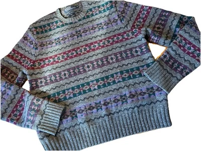 Suéter Polo Ralph Lauren Calce Ajustado Gris Isla Justa Lana de Cordero M Foto 1 de 4