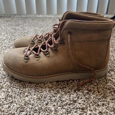 Botines Bobs de Skechers de espuma viscoelástica para mujer marrón gamuza con cordones talla 10W Foto 1 de 4