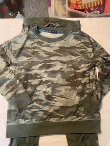 Splendid Damen Medium Camouflage SweatShirt mit passender Hose - Bild 1 von 4