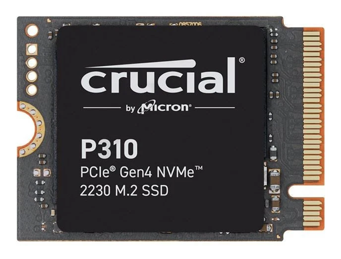 Crucial P310 1TB M.2 2230 NVMe SSD 7100/6000 MB/s 1M IOPS 220TBW 2M MTTF for MS - Image 1 of 1