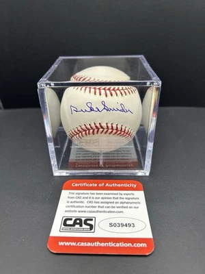 💎Duke Snider HOF Signed Rawlings OMLB CAS Authenticated Dodgers Auto - Image 1 of 4