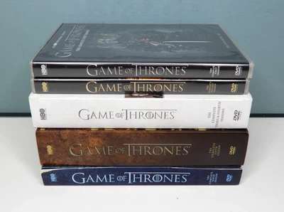 Game of Thrones: Seasons 1-6 (DVD, TV Season Sets) HBO Fantasy Show 1 2 3 4 5 6 Foto 1 de 4