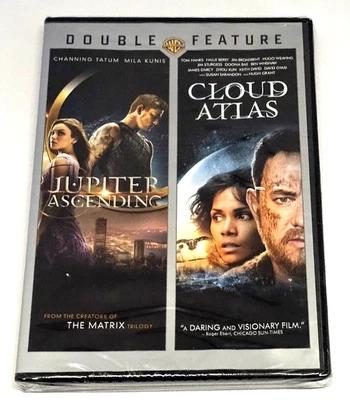 Jupiter Ascending/Cloud Atlas DVD Double Feature 2017 Brand New Sealed - Image 1 of 4