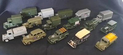Assorted Military Vehicles Days Gone By Lledo x 16 Models All In Good Condition - Image 1 of 4