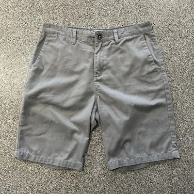 Pantalones Cortos Billabong Walk Para Hombre 34 Carter Cortos 21” Chino Frente Plano Gris Foto 1 de 4