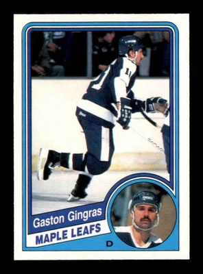 1984 O-Pee-Chee #303 Gaston Gingras   NM/NM+ X3542121 - Image 1 of 3