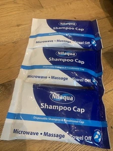 Nilaqua Rinse Free Shampoo Cap, Easy Hair Washing with No Shower Required, Dry S - Picture 1 of 2
