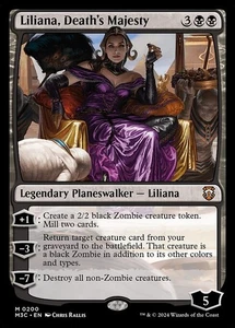 MTG - LILIANA, DEATH'S MAJESTY - Modern Horizons 3 Com (M) - Picture 1 of 1