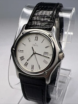1993 Ebel Unisex 1911 Quartz Date Watch w/ Box & Original Receipt - PLEASE READ - Image 1 of 4