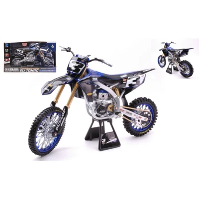 YAMAHA YZ 450 F N.3 ELI TOMAC 1:6 New Ray Moto Modellino Nuovo - Immagine 1 di 4