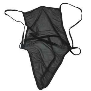 Hombres Gay Sexy Malla Espalda Mankini Tanga Suspendedor Body Prenda para el torso Chaleco Erótico Sexy - Imagen 1 de 8