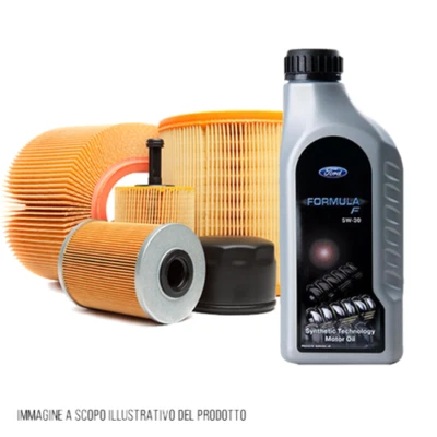 MF BRAND CBCARPINELLI KIT TAGLIANDO 6 LT OLIO 5W30 +4 FILTRI FORD KUGA 2.0 TDCI 136CV Dal 2008