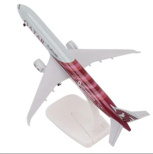 Qatar Boeing 777 Fifa Livery Model Aeroplane On Stand - Picture 1 of 6