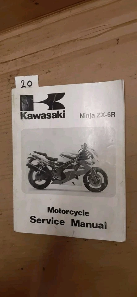 Kawasaki Ninja Zx-6r workshop  manual   project - Image 1 of 1