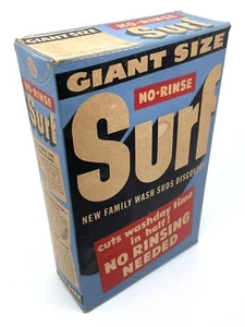 “Surf” Detergent Late 1940’s - Early 50’s Full Sealed “Giant Size” Americana - Picture 1 of 5