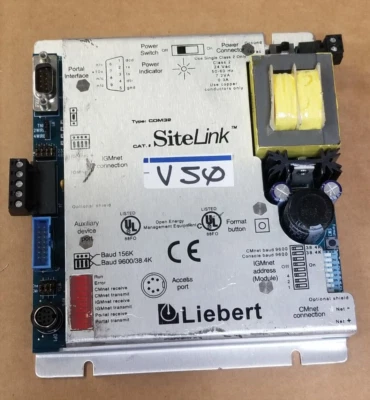 Liebert Sitelink Type COM32  Interface CONTROLLER USED UNTESTED #V50 - Image 1 of 4