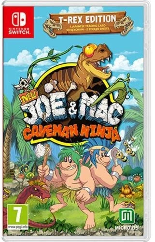 New Joe & Mac Caveman Ninja LE Juego para Consola Nintendo Switch - Immagine 1 di 1