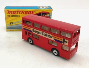 40121 MATCHBOX SUPERFAST / ENGLAND / SERIE 75 / #17 THE LONDONER 1/64 - Imagen 1 de 4